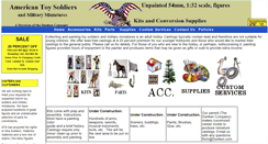 Desktop Screenshot of americantoysoldiers.com